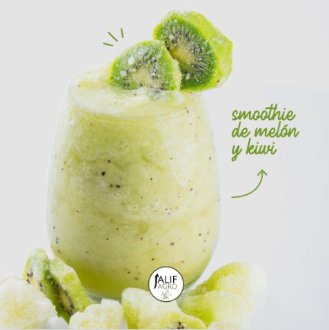 Smoothie Melon y Kiwi x 5 bolsas de 200 grs.