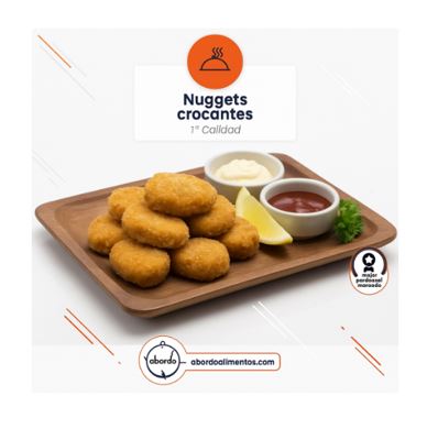 Nugget de Pollo Crocante por 1 kilo
