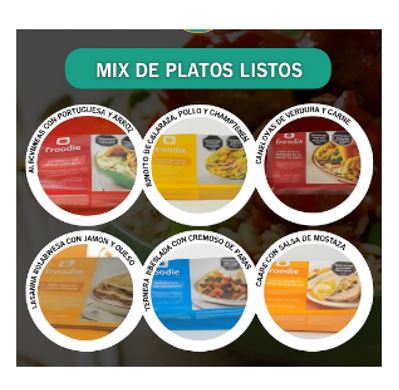Combo Platos Listos 6 unidades